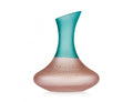 Decanter in vetro rosa e verde bubble 1.8lt | Rohome | Rohome