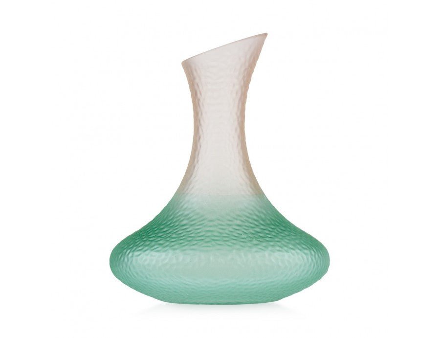 Decanter in vetro verde e panna bubble 1.8lt | Rohome | Rohome