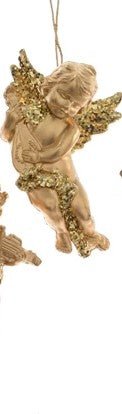 Decorazione albero angelo oro | rohome