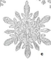 Decorazione albero fiocco di neve | rohome | Rohome