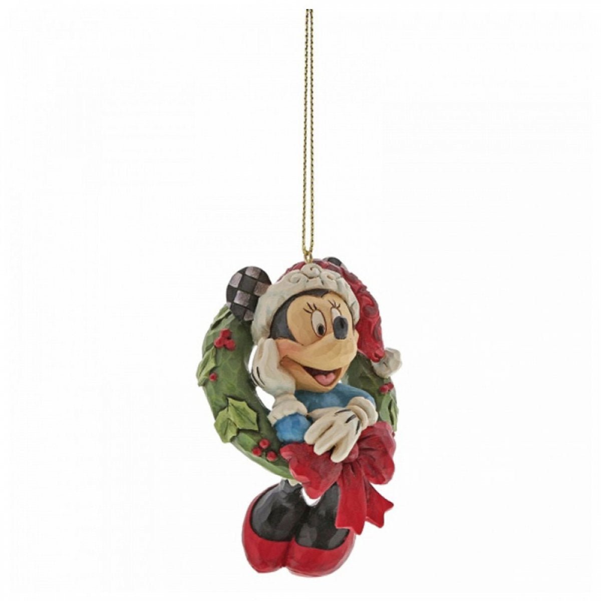 Decorazione Disney Traditions Minnie Mouse con ghirlanda | Rohome | Rohome