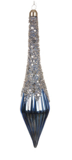 Decorazione Natalizia Goccia con Cristalli e Paillettes | Rohome | Rohome