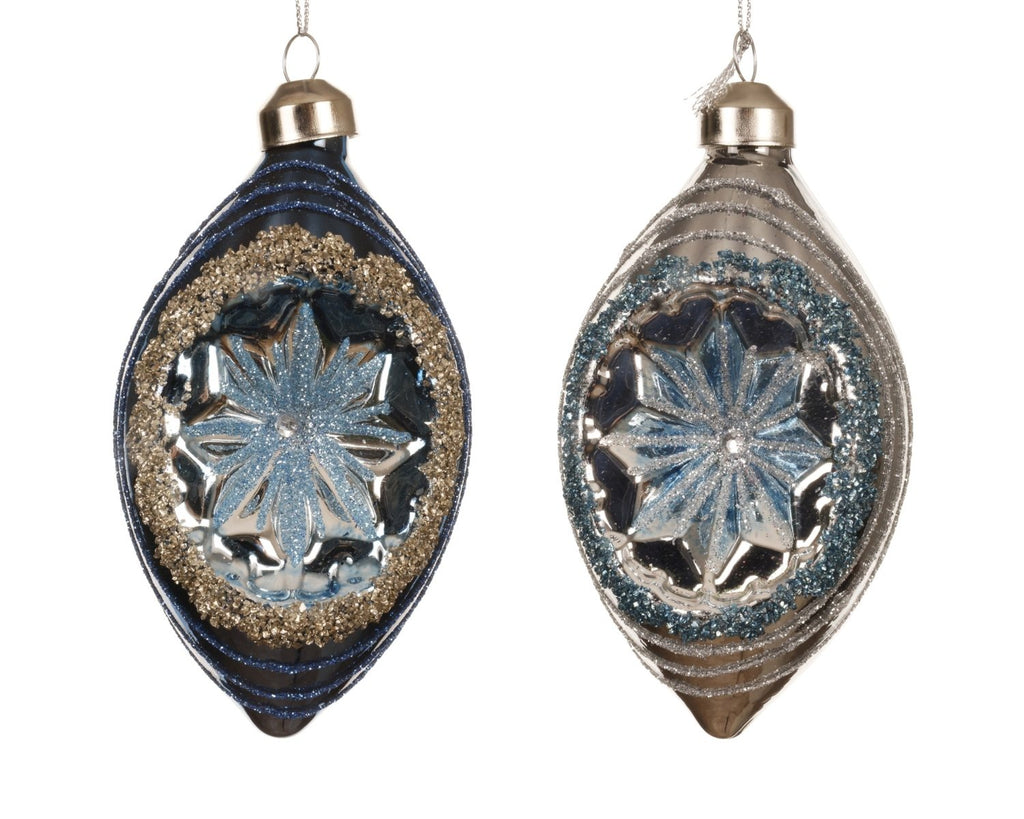 Decorazione natalizia goccia con fiocco di neve | Rohome | Rohome