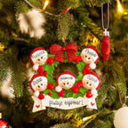 Decorazione Personalizzabile Ghirlanda Natalizia con 5 Personaggi | Rohome | Rohome