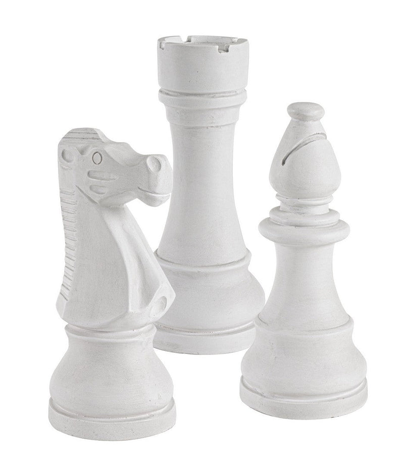 Decorazione scacchi bianco | rohome - Rohome