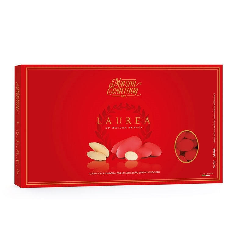 Maxtris - Confetti dolce sposa gold colore rosso | Rohome