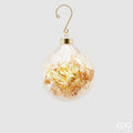 Edg - Palla di natale in vetro con foglia oro interna d.10cm | Rohome | Rohome