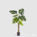 Edg - Pianta artificiale Monstera slim con vaso h.130cm | Rohome | Rohome
