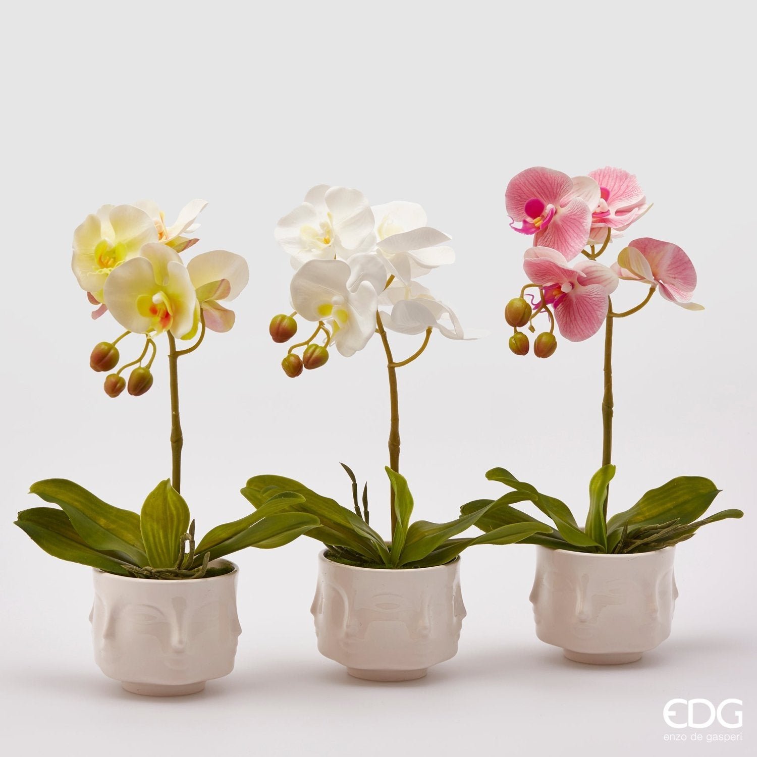 Edg - pianta artificiale orchidea h.40cm | rohome | Rohome