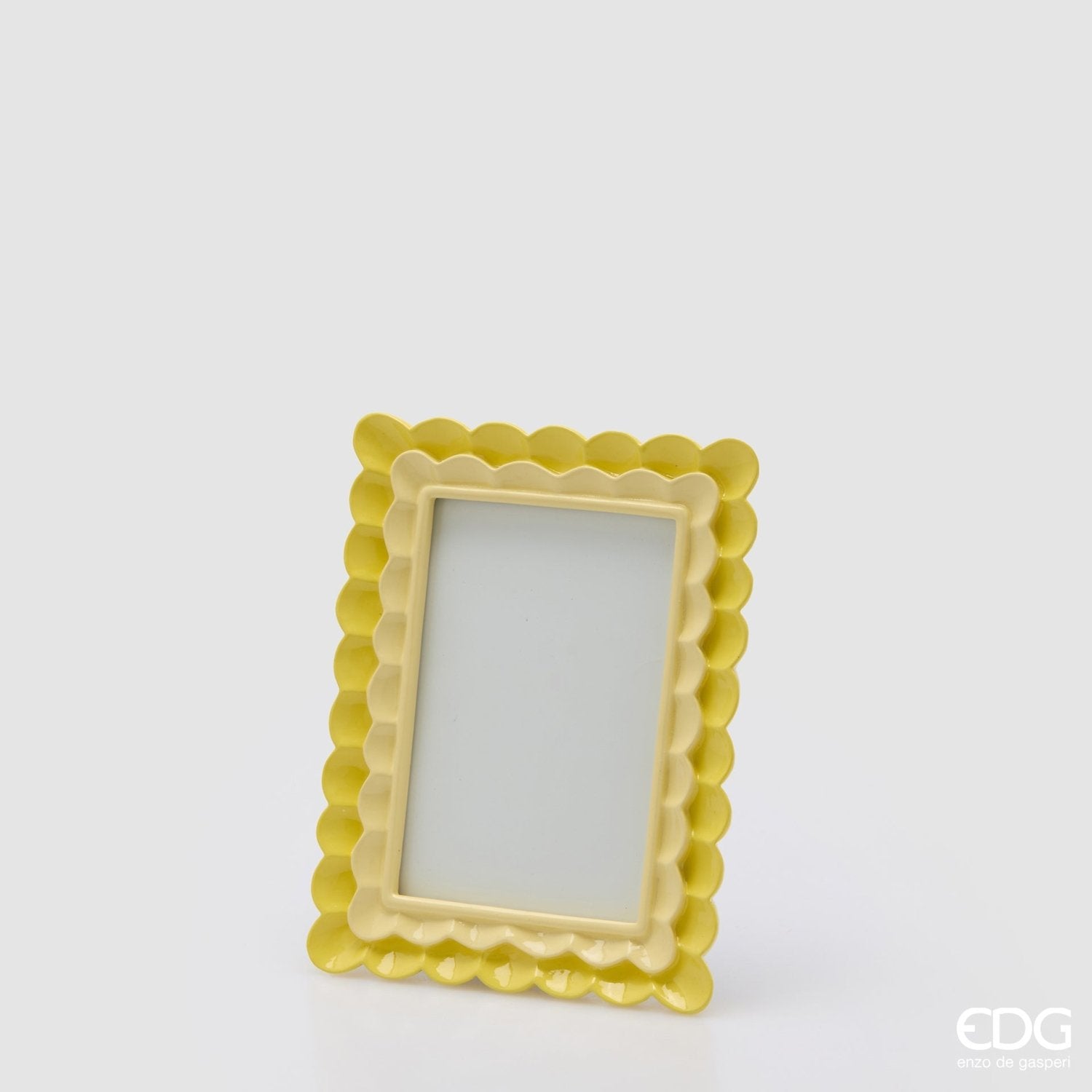 Edg - Portafoto blaze rettangolare giallo h.20cm | Rohome | Rohome