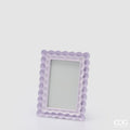 Edg - Portafoto blaze rettangolare lilla h.20cm | Rohome | Rohome