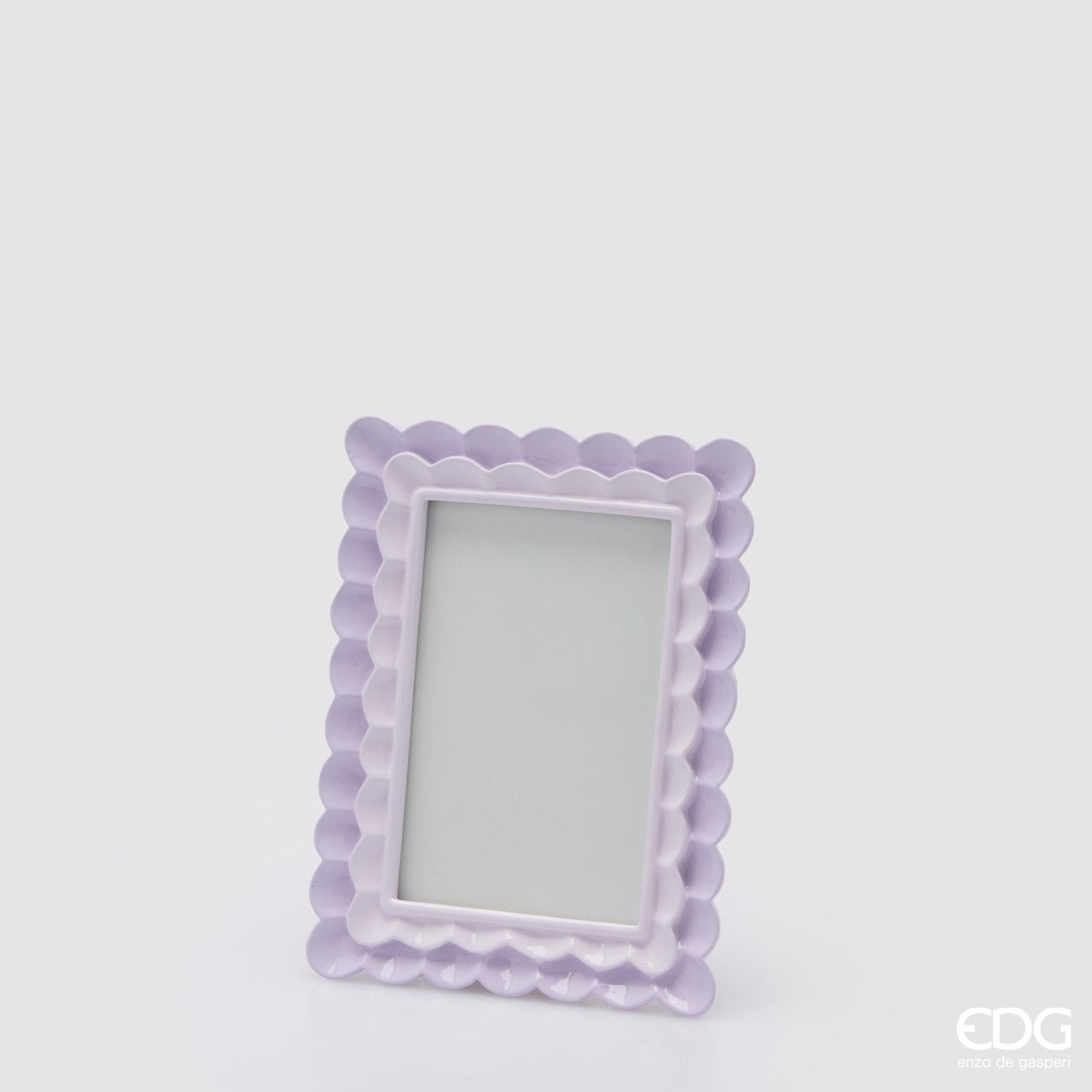Edg - Portafoto blaze rettangolare lilla h.20cm | Rohome | Rohome