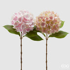 Edg - Ramo artificiale ortensia nobile rosa h.60cm | Rohome | Rohome