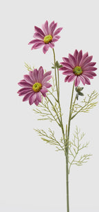 Edg - Ramo di margherita rosa 3 fiori h.65cm | Rohome | Rohome