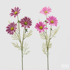 Edg - Ramo di margherita rosa 3 fiori h.65cm | Rohome | Rohome