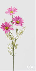 Edg - Ramo di margherita rosa 3 fiori h.65cm | Rohome | Rohome