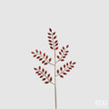 Edg - ramo felce jewel rosso h40 cm| rohome | Rohome