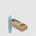 Edg - Set 2 Candele stelo colore azzurro | Rohome | Rohome
