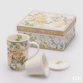 Edg - Tisaniera in fine porcellana decoro fiori | Rohome | Rohome