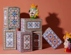Edg - Vaso testa sicily in ceramica multicolor h.15cm | Rohome | Rohome