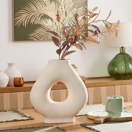 Vaso in ceramica moderno forma scultorea | Rohome