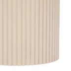 Tavolino in legno colore beige rigato | Rohome