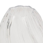 Vaso in vetro trasparente ondulato h27cm | rohome