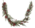 Festone natalizio glitter con frutti di bosco | rohome | Rohome