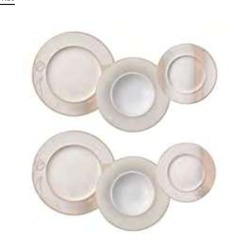 Thun - Set 2 posti tavola pure elegance | Rohome