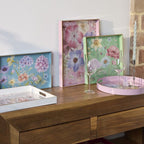Fontebasso - vassoio rettangolare gerbera 40x26 | Rohome | Rohome