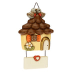 Formella media Thun casetta con targhetta ed uccellini | Rohome - Rohome