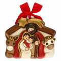Formella Thun Presepe con sacra famiglia ed animali | Rohome | Rohome