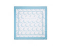 Foulard 50x50 bubble celeste e bianco | Rohome | Rohome
