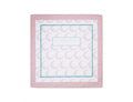 Foulard 50x50 bubble rosa e verde| Rohome | Rohome