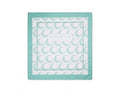 Foulard 50x50 bubble verde e panna | Rohome | Rohome