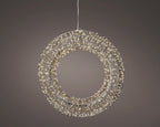 Ghirlanda con 960 micro led d.70cm effetto scintillante | rohome | Rohome
