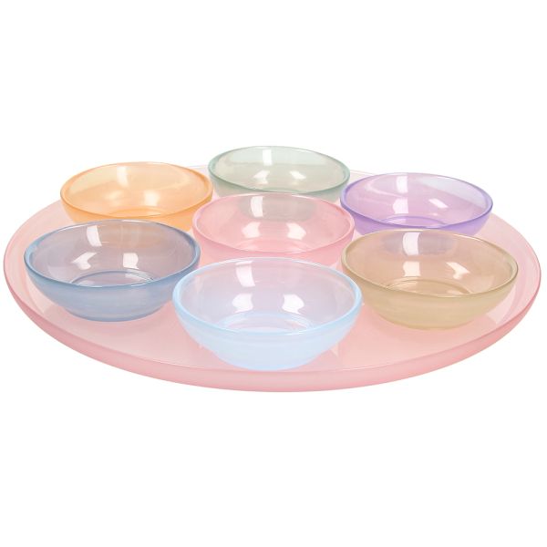 Set apertivo in vetro linea Galassia  | Rohome