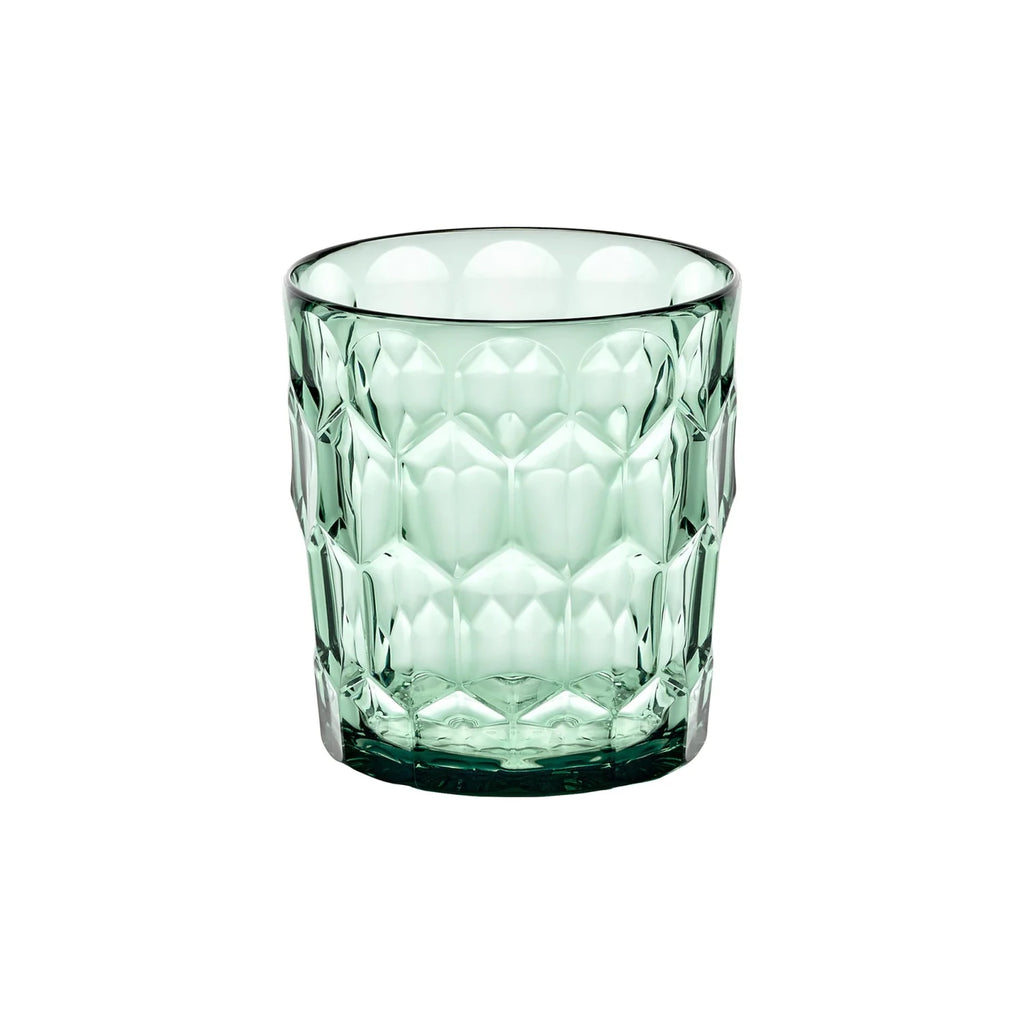 Guzzini - Bicchiere basso Vanity verde trasparente | Rohome | Rohome