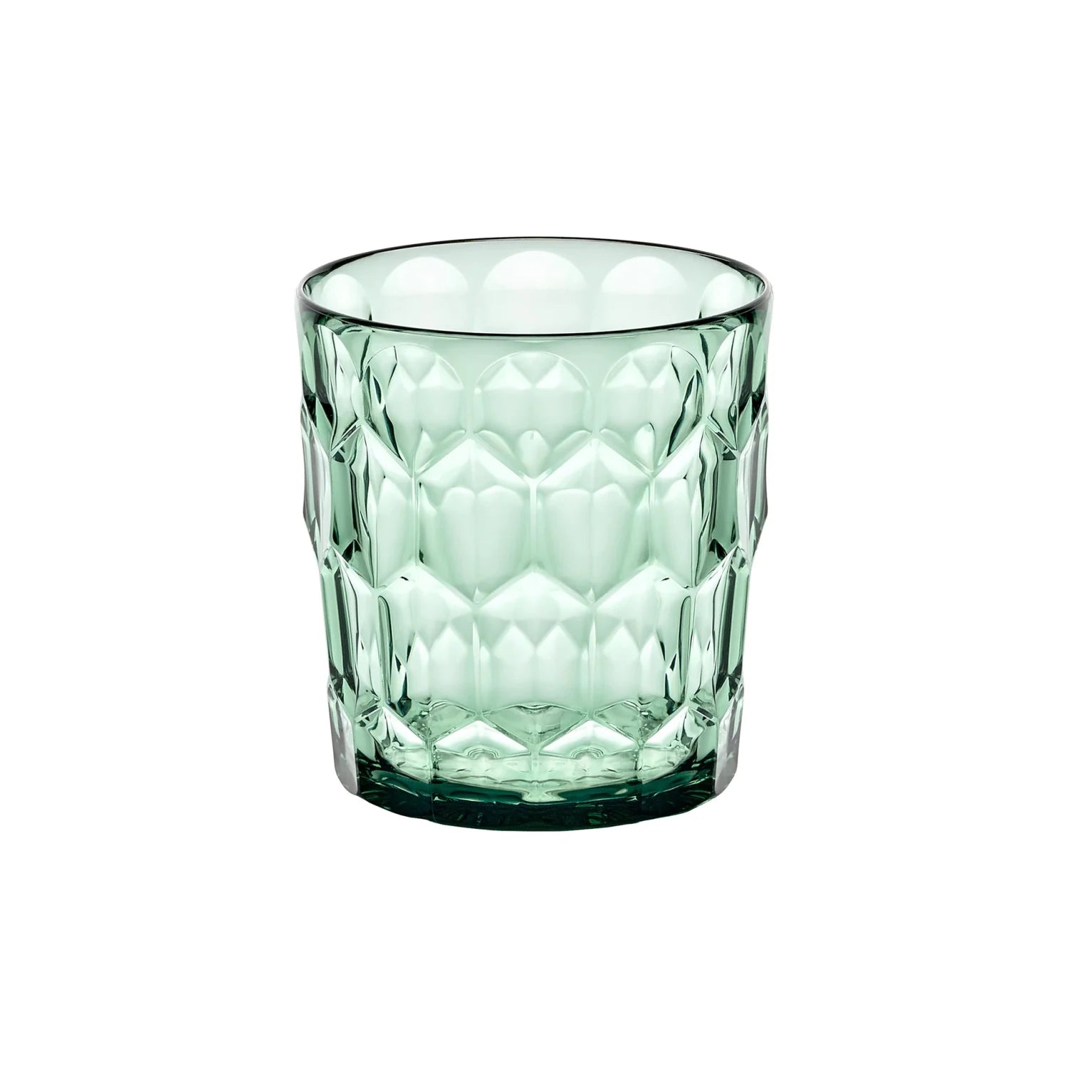 Guzzini - Bicchiere basso Vanity verde trasparente | Rohome | Rohome