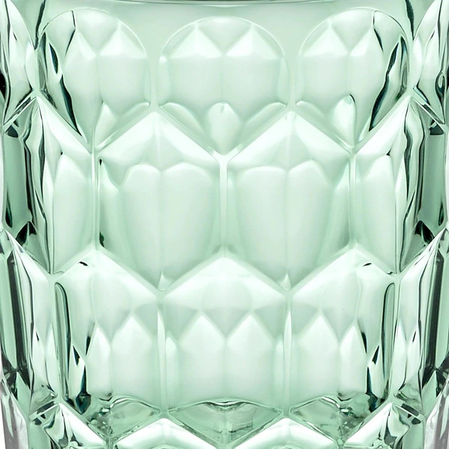 Guzzini - Bicchiere basso Vanity verde trasparente | Rohome | Rohome