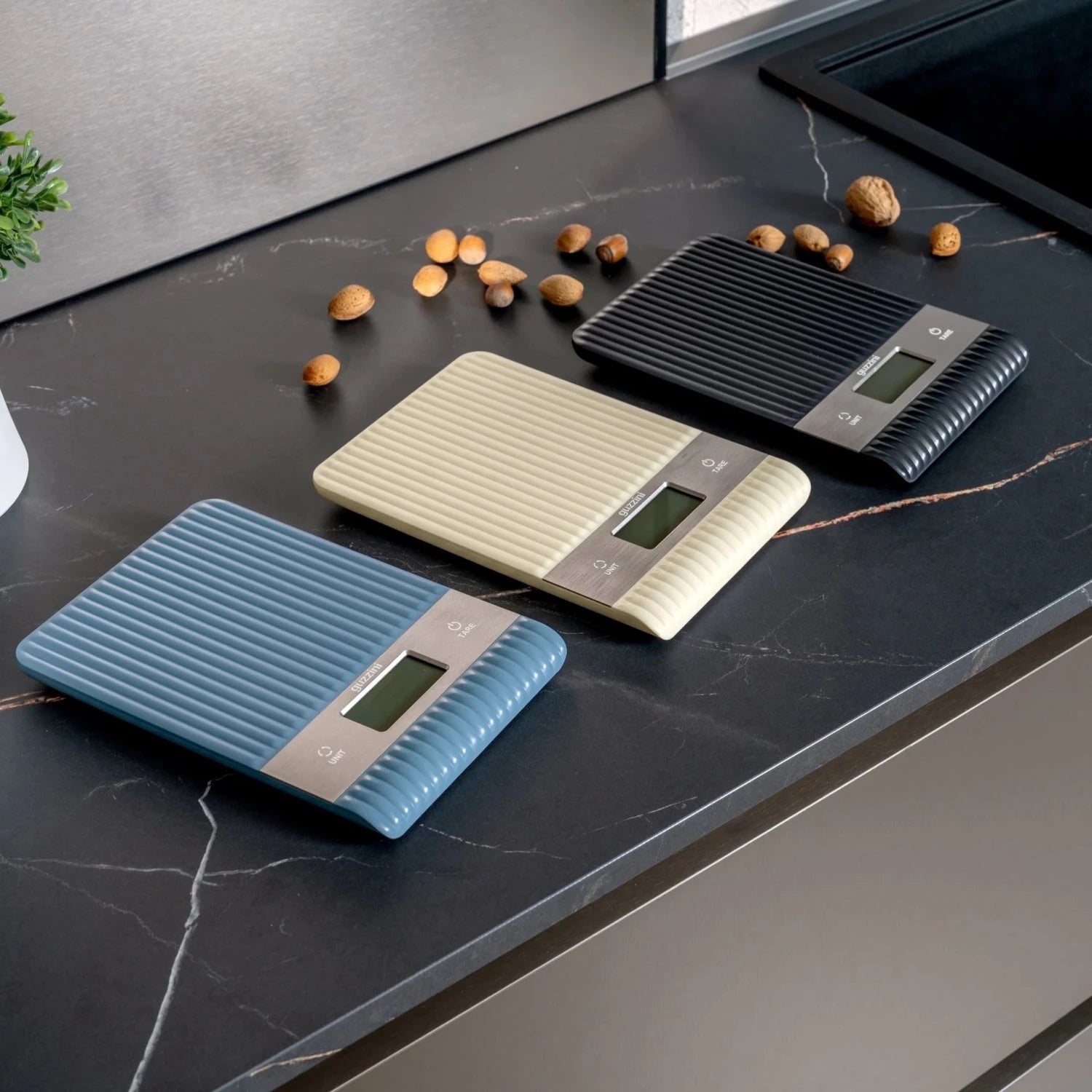 Guzzini - Bilancia da cucina digitale Sous Chef beige | Rohome | Rohome