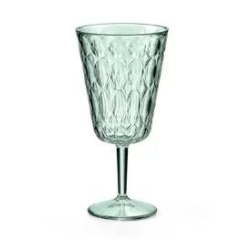 Guzzini - Calice acqua 330ml Vanity verde trasparente | Rohome | Rohome