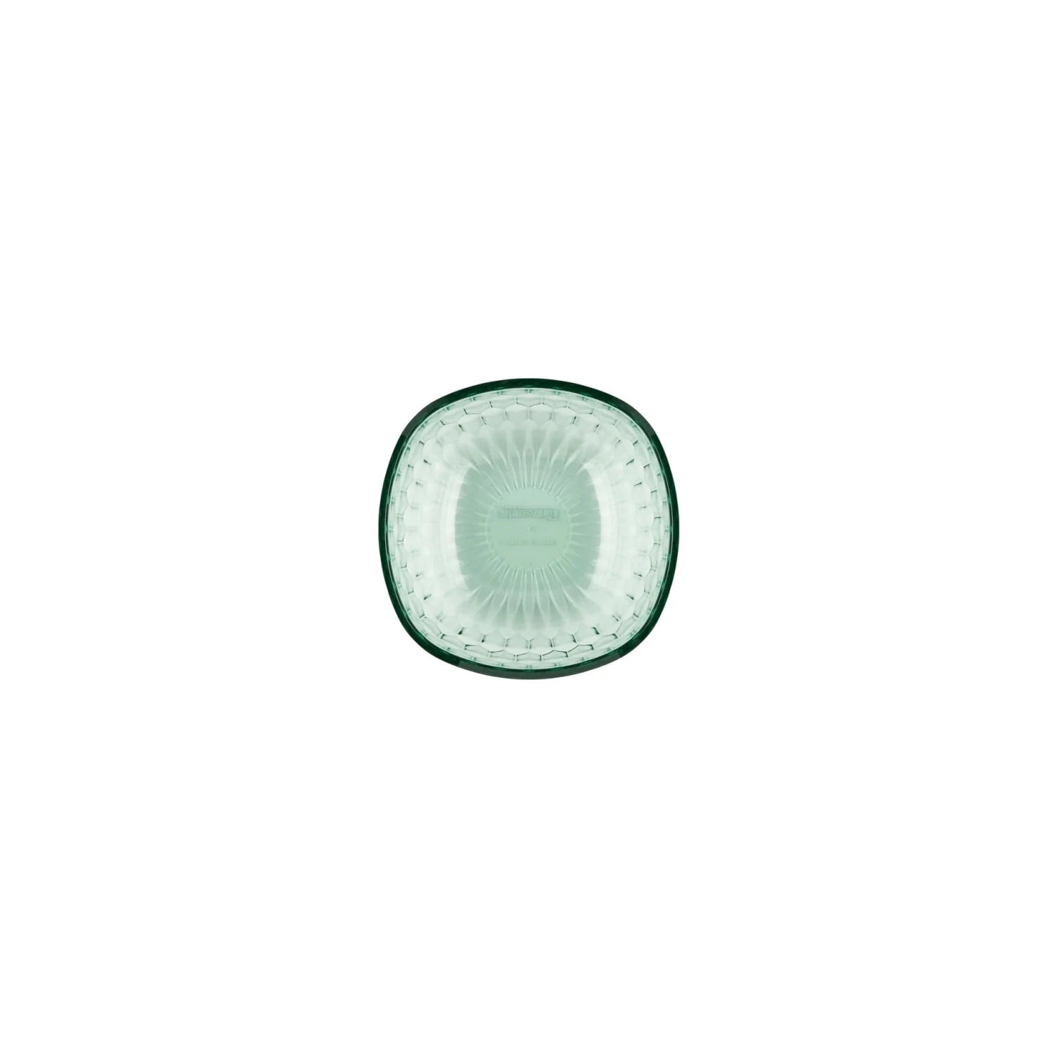 Guzzini - Contenitore Vanity verde trasparente d.12cm | Rohome | Rohome