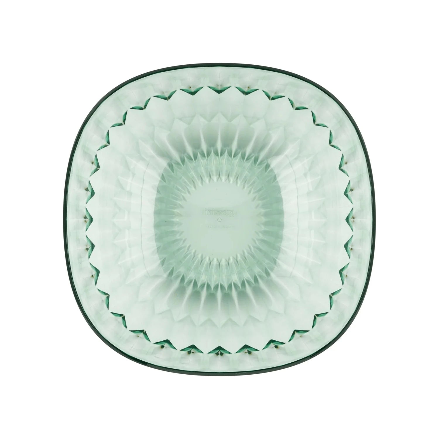Guzzini - Contenitore Vanity verde trasparente d.25cm | Rohome | Rohome