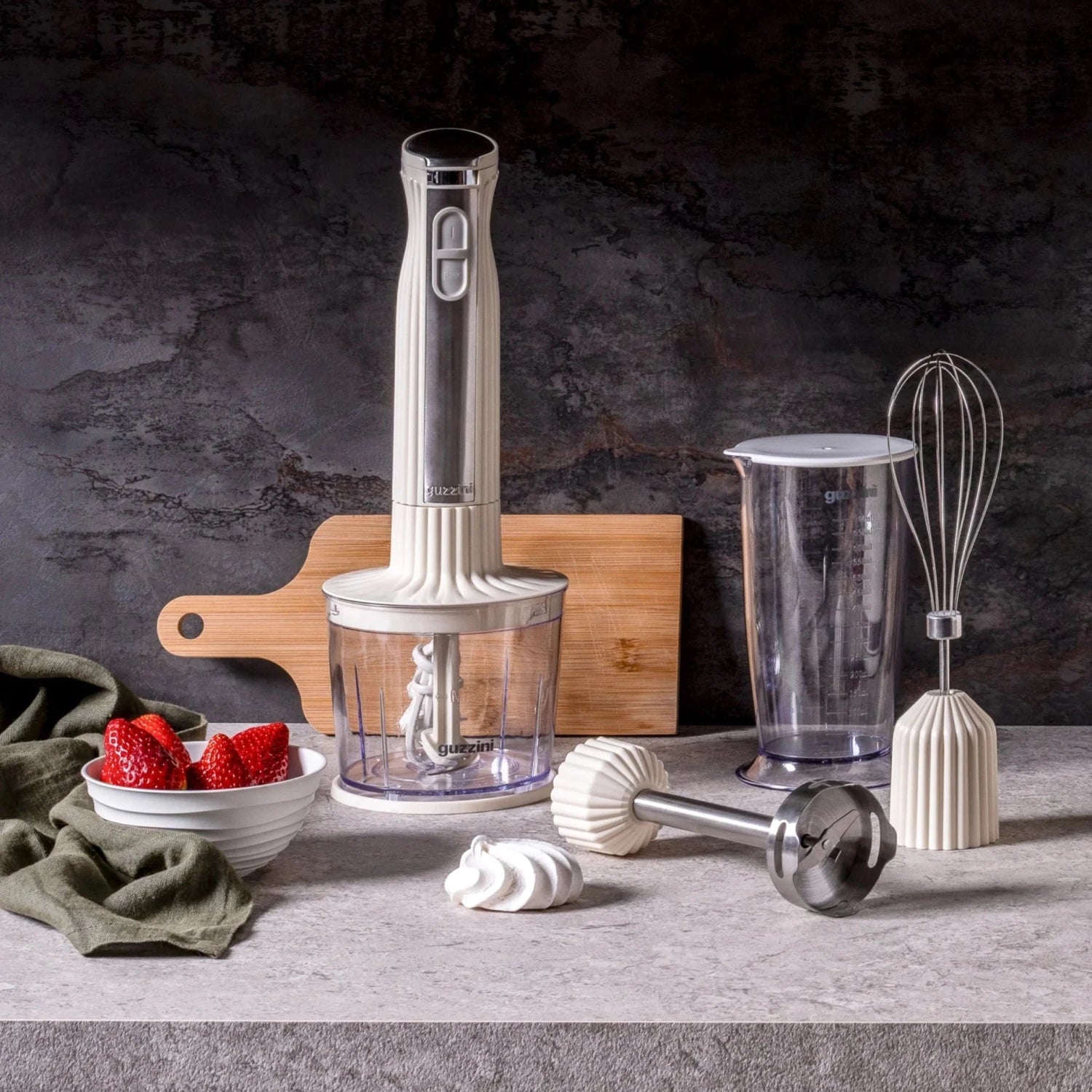 Guzzini - Frullatore ad immersione Sous Chef crema | Rohome | Rohome
