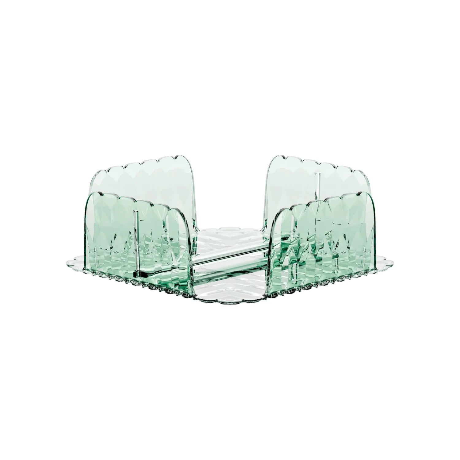 Guzzini - Portatovagliolo orizzontale Vanity verde trasparente | Rohome | Rohome