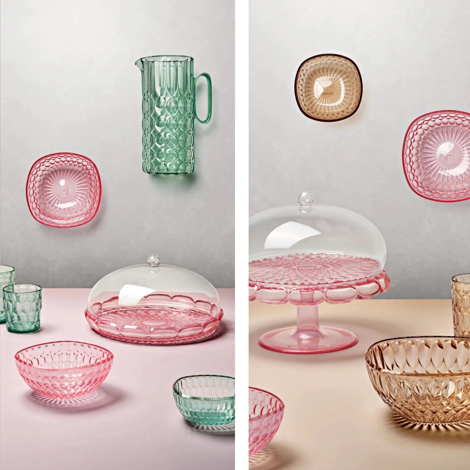 Guzzini - Set tortiera vanity rosa | Rohome | Rohome