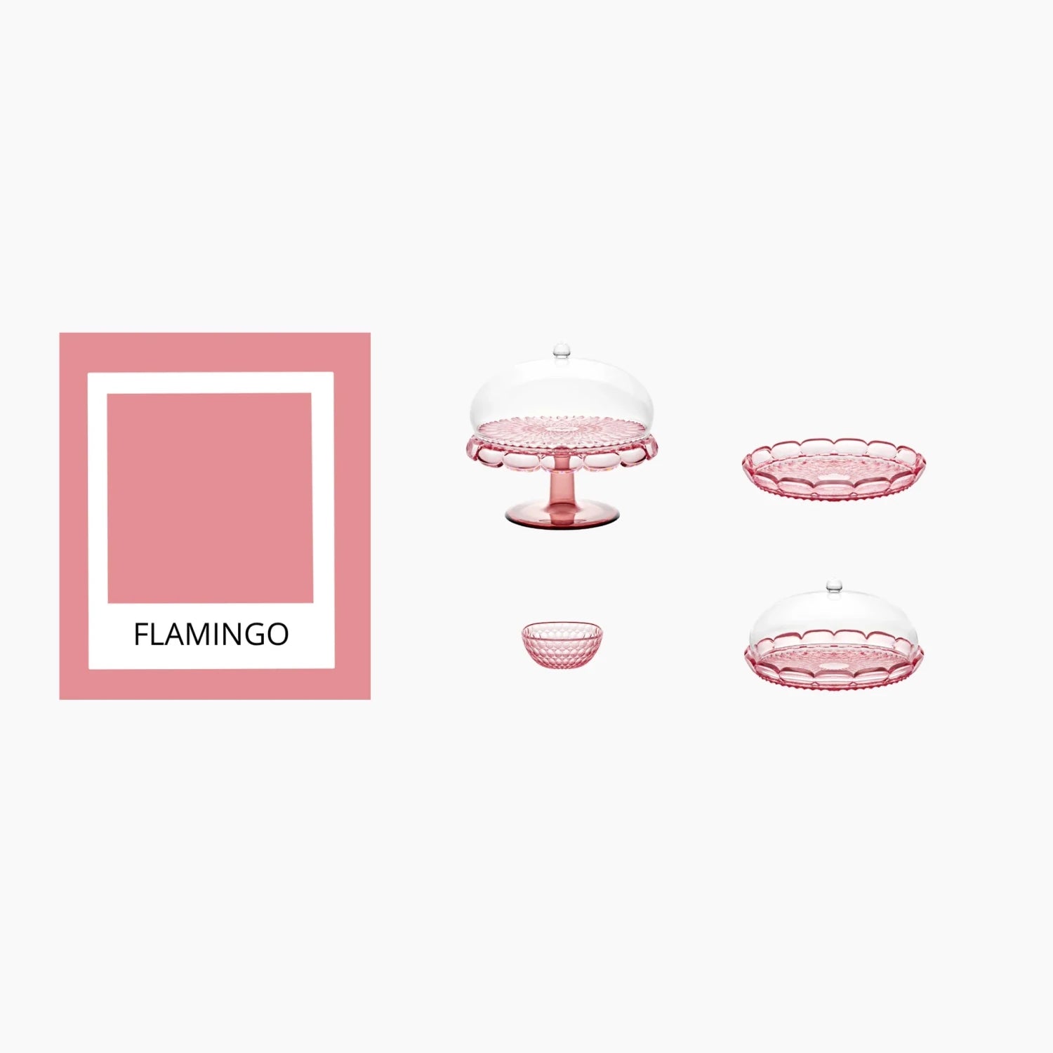 Guzzini - Set tortiera vanity rosa | Rohome | Rohome