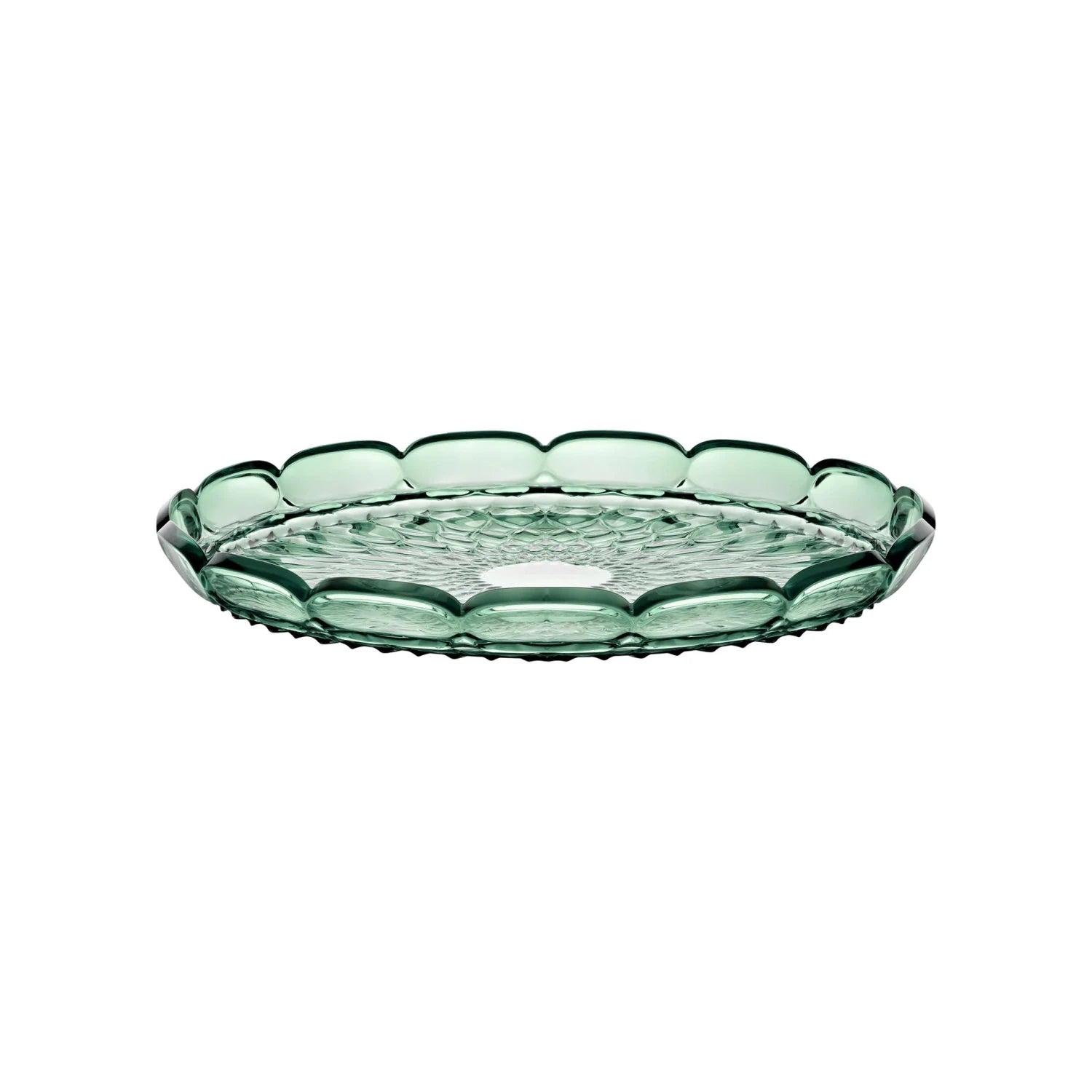 Guzzini - Vassoio Vanity verde trasparente | Rohome | Rohome