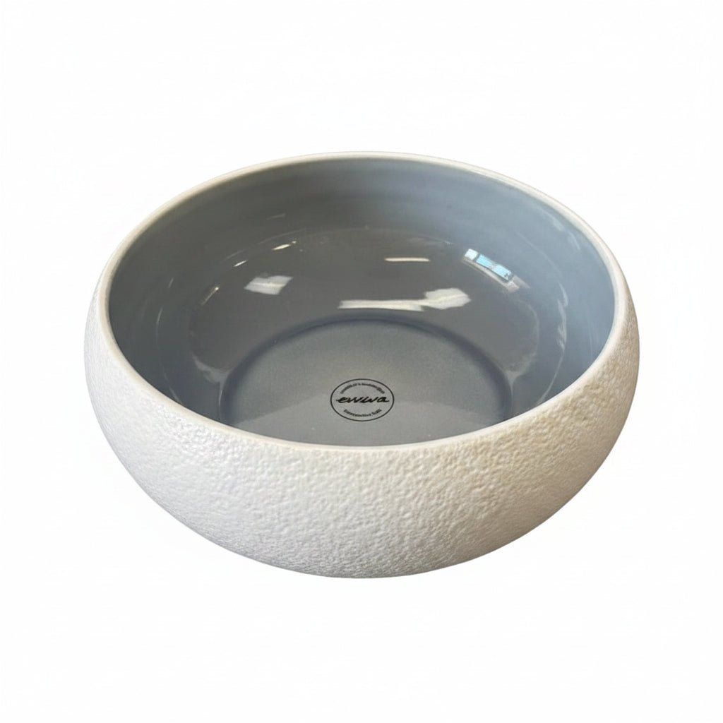 Insalatiera in stoneware colore avio | Rohome | Rohome